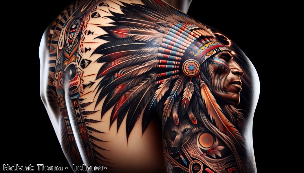 Indianer Tattoos Manner